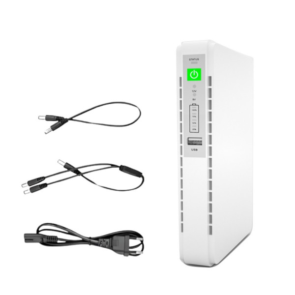 Источник бесперебойного питания 10400mAh JIAGENG 304 для роутера камеры модема ИБП повербанк 9V/12V