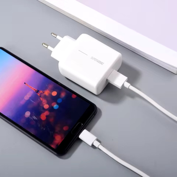 Сетевое зарядное устройство GaN Power Adapter 5V 2A Адаптер для быстрой зарядки с USB выходом