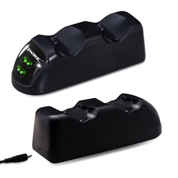 Зарядная док-станция DOBE ТР4-889 для джойстиков PS4 Slim Pro двойная подставка держатель зарядное устройство Зарядная док-станция DOBE ТР4-889 для джойстиков PS4 Slim Pro двойная подставка держатель зарядное устройство
