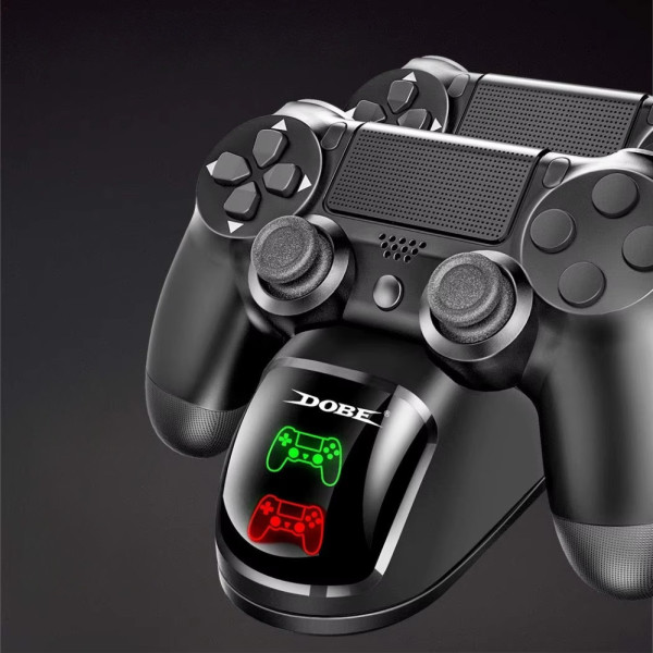 Зарядная док-станция DOBE ТР4-889 для джойстиков PS4 Slim Pro двойная подставка держатель зарядное устройство Зарядная док-станция DOBE ТР4-889 для джойстиков PS4 Slim Pro двойная подставка держатель зарядное устройство