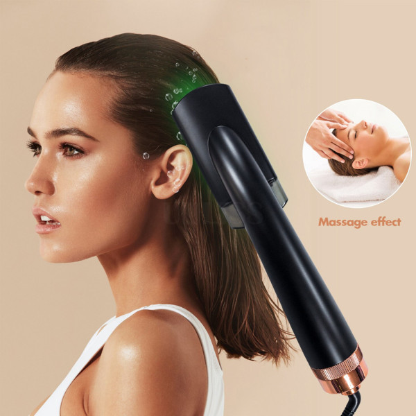 Расческа фен Hair Steam Brush 3в1 Электрическая щетка для укладки и выпрямления утюжок плойка стайлер