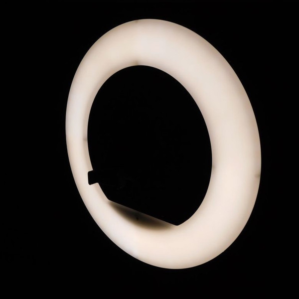 Кольцевая светодиодная LED лампа Ring Light RL-14 Набор блогера визажиста для фото и видео Селфи кольцо 36 см