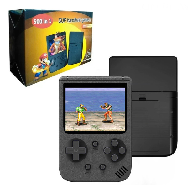Приставка дитяча ігрова консоль SUP Handheld Game II 500 вбудованих ретро ігор денді 8 біт для телевізора