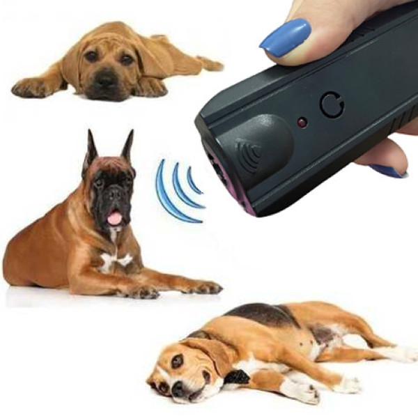 Отпугиватель для собак ультразвуковой Dog repeller TJ-3008 Карманный Черный
