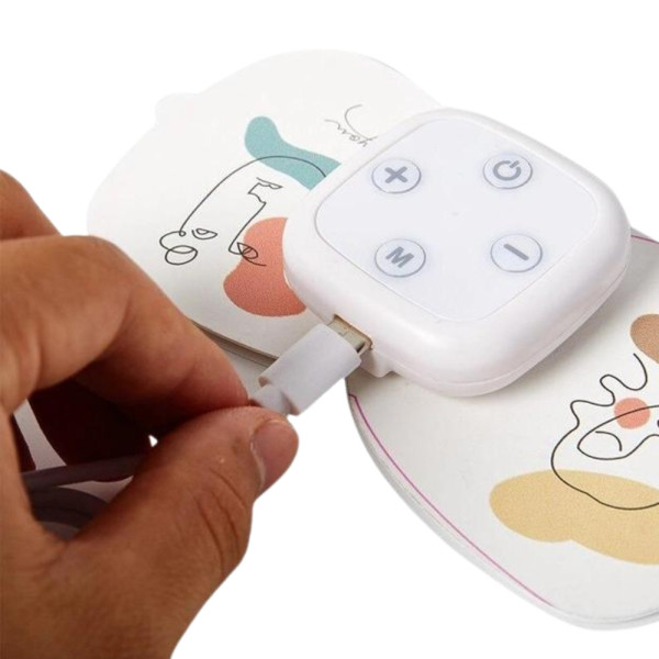 Миостимулятор EMS импульсный массажер Mini Magic Sticker MA-865 бабочка для мышц и тела