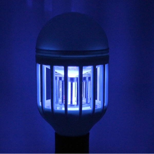 Лампа Светодиодная от комаров Зап Лайт LED Лампочка уничтожитель насекомых 9W Ловушка Антимоскитная Лампа Светодиодная от комаров Зап Лайт LED Лампочка уничтожитель насекомых 9W Ловушка Антимоскитная
