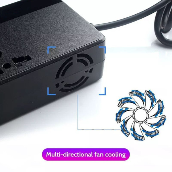Преобразователь напряжения 100W/200W Konfulon CZ-01 автомобильный инвертор от аккумулятора 12Vв110V / 24Vв220V Преобразователь напряжения 100W/200W Konfulon CZ-01 автомобильный инвертор от аккумулятора 12Vв110V / 24Vв220V
