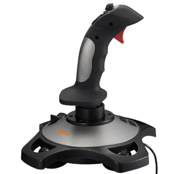 Джойстик штурвал для пк игровой проводной Flight Stick PXN 2113 PRO для авиасимулятора управление самолетом