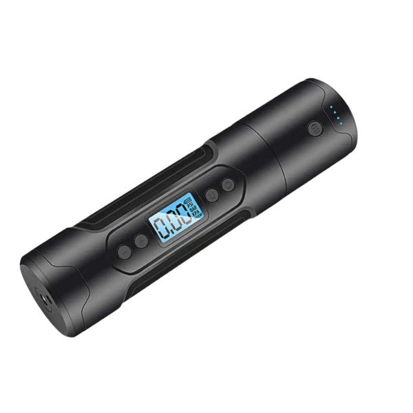Автокомпрессор портативный /Power Bank/ LED-фонарик, 3000 mAh Насос для авто, мячей, велосипедов