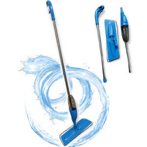 Спрей швабра з розпилювачем Healthy spray mop Розумна швабра-ледащо з мікрофіброю 3 в 1
