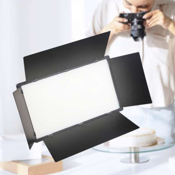 Прямоугольная LED лампа RL-900 светодиодная со штативом 2м и пультом для фото и видео съемки