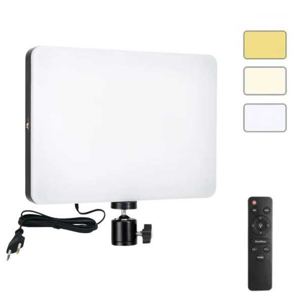 Светодиодная прямоугольная лампа RL-11 с пультом 23х16см LED SQUARE FILL LIGHT для фото и видеосъемки