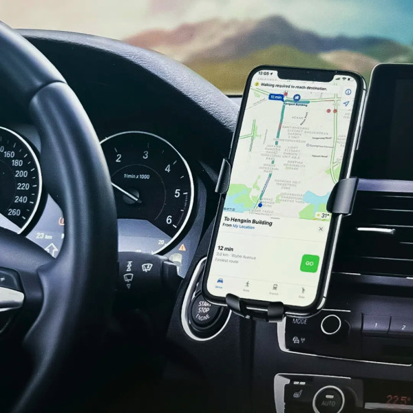 Автодержатель для телефона гравитационный KLGO Z9 на дефлектор в машину крепление в автомобиль для смартофна Автодержатель для телефона гравитационный KLGO Z9 на дефлектор в машину крепление в автомобиль для смартофна