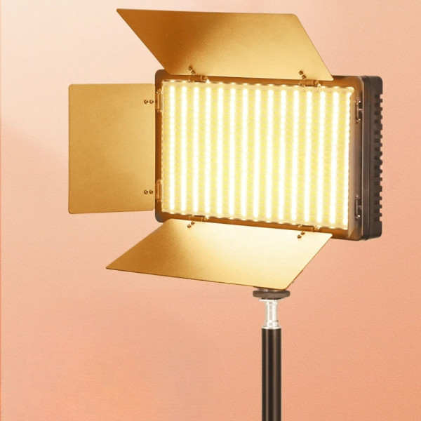 Светодиодная прямоугольная лампа U800 со штативом 2м портативный LED видеосвет 29х17см для фото и видеосъемки