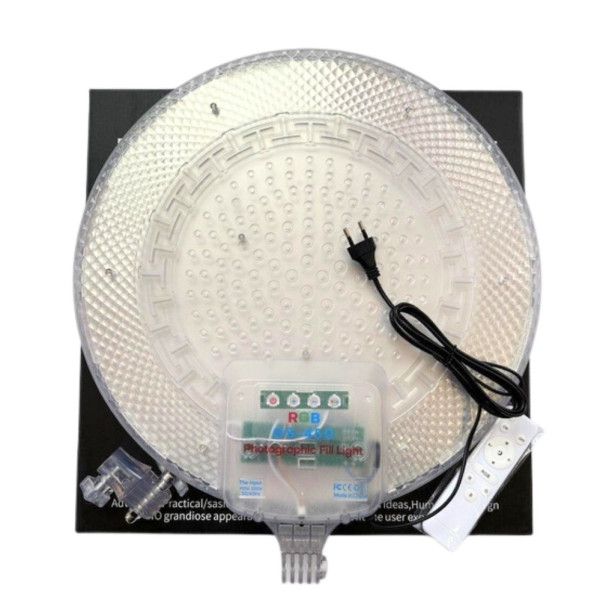 Круглая светодиодная лампа 45см цветная с пультом RGB-LED Fill Light GS-450 портативная лампа для фото и видео Круглая светодиодная лампа 45см цветная с пультом RGB-LED Fill Light GS-450 портативная лампа для фото и видео