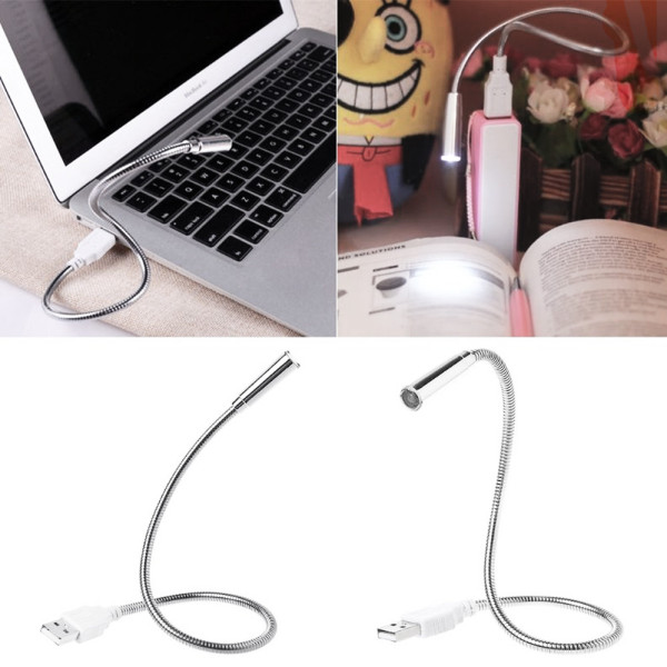 USB лампа для освещения клавиатуры ноутбука металлическая гибкий светодиодный светильник для клавиатуры