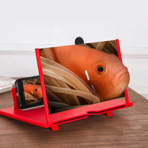 5D увеличитель экрана телефона 5Д стекло-подставка для телефона 10 дюймов 3D-лупа