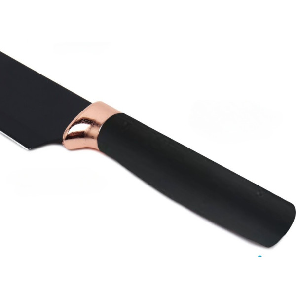 Набор кухонных ножей на подставке Knife Set 7 предметов из нержавеющей стали Набор кухонных ножей на подставке Knife Set 7 предметов из нержавеющей стали