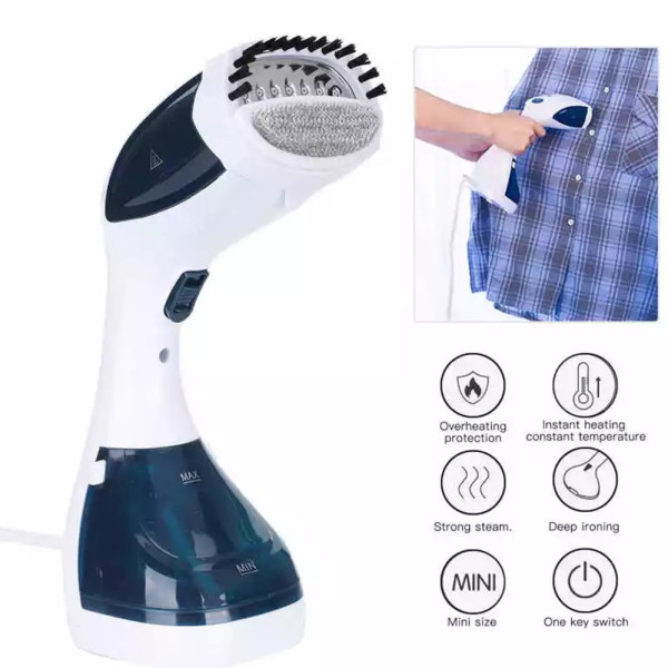 Ручной Отпариватель Difel Handheld Garment Steamer утюг паровой Вертикальный для одежды пароочиститель белый