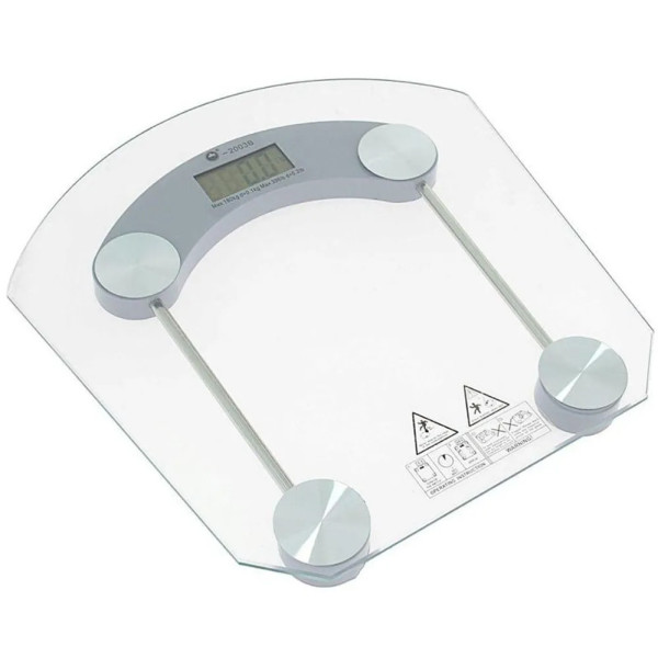 Весы электронные напольные портативные Personal Scale 2003B Квадратные прозрачные с ЖК дисплеем Весы электронные напольные портативные Personal Scale 2003B Квадратные прозрачные с ЖК дисплеем