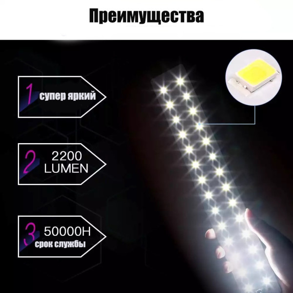 Фотобокс для предметной съемки Световой Фотокуб Складной лайткуб размеры 60x60x60
