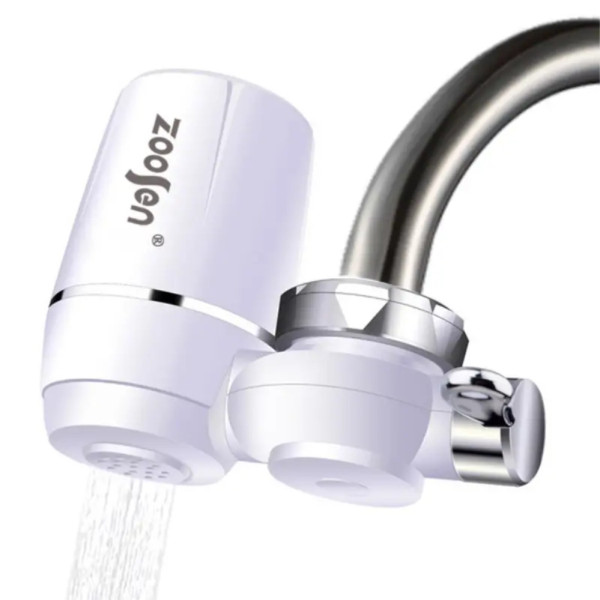 Фильтр насадка на кран для очистки воды Water Purifier проточный очиститель с активированным углем Фильтр насадка на кран для очистки воды Water Purifier проточный очиститель с активированным углем