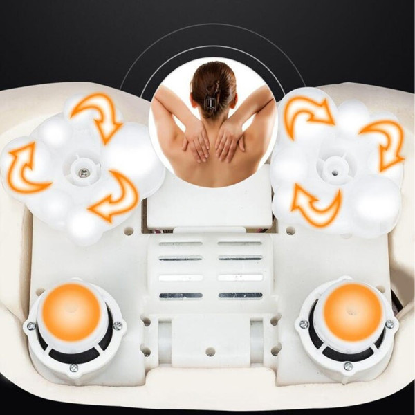 Универсальный роликовый Массажер для шеи и спины Massage Shawl с подогревом от сети и прикуривателя Универсальный роликовый Массажер для шеи и спины Massage Shawl с подогревом от сети и прикуривателя