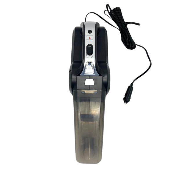 Автомобільний ручний пилосос від прикурювача Vacuum Cleaner LY-8801 з підсвічуванням насадками та манометром Автомобільний ручний пилосос від прикурювача Vacuum Cleaner LY-8801 з підсвічуванням насадками та манометром