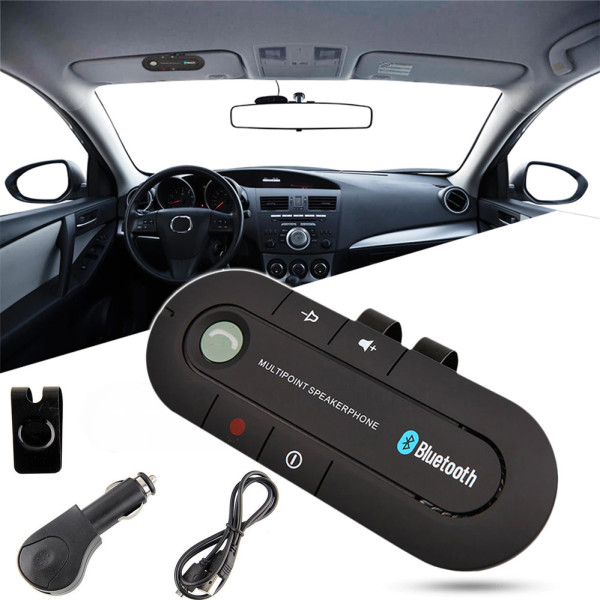 Громкая связь Lesko Car Kit Bluetooth - спикерфон Bluetooth комплект гарнитуры для авто Hands free Громкая связь Lesko Car Kit Bluetooth - спикерфон Bluetooth комплект гарнитуры для авто Hands free