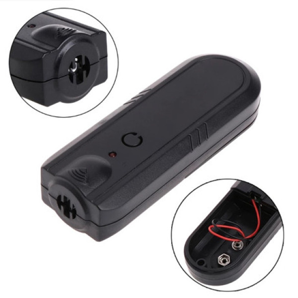 Отпугиватель для собак ультразвуковой Dog repeller TJ-3008 Карманный Черный Отпугиватель для собак ультразвуковой Dog repeller TJ-3008 Карманный Черный