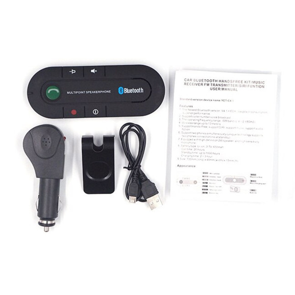 Громкая связь Lesko Car Kit Bluetooth - спикерфон Bluetooth комплект гарнитуры для авто Hands free Громкая связь Lesko Car Kit Bluetooth - спикерфон Bluetooth комплект гарнитуры для авто Hands free