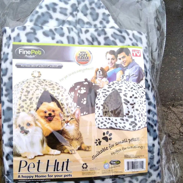 М'який будиночок Pet Hut переносні лежаки для котів та собак будка для домашніх вихованців М'який будиночок Pet Hut переносні лежаки для котів та собак будка для домашніх вихованців