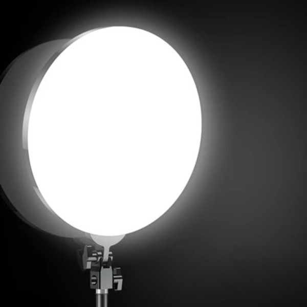 Светодиодная круглая лампа с пультом 32см Fill LightCircularM666 портативный видеосвет для блогеров визажистов