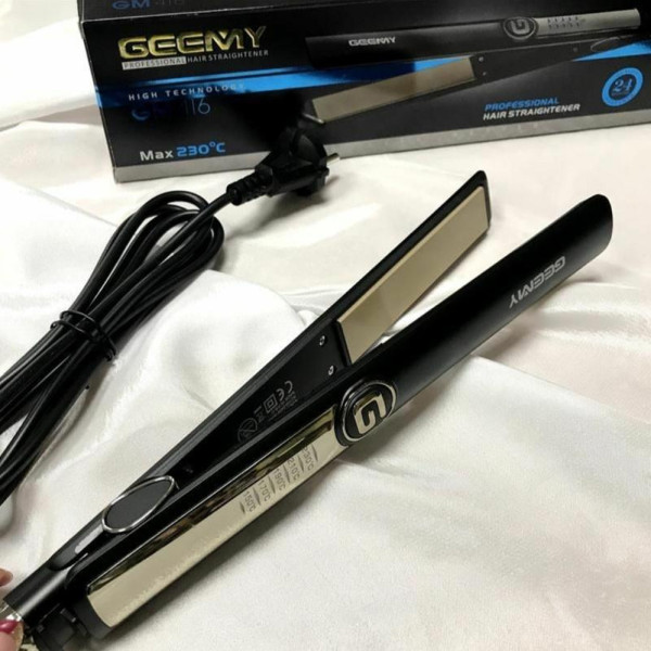 Профессиональная плойка выпрямитель для волос Geemy GM-416 с керамическим покрытием Профессиональная плойка выпрямитель для волос Geemy GM-416 с керамическим покрытием