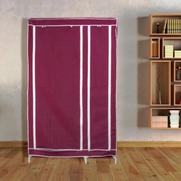 Тканевый шкаф для хранения одежды и обуви на 6 секций органайзер Simple Wardrobe каркасный стеллаж