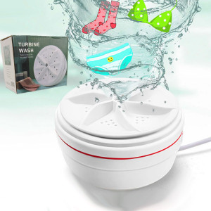 Ультразвуковая стиральная машина портативная мини turbine wash устройство для стирки от USB