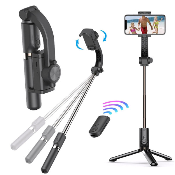 Стедикам стабилизатор монопод тренога для смартфона Gimbal GS-30 Stabilizer трипод с функцией стабилизатора Стедикам стабилизатор монопод тренога для смартфона Gimbal GS-30 Stabilizer трипод с функцией стабилизатора