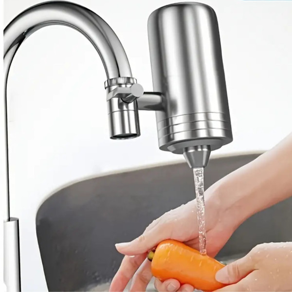 Фильтр насадка на кран Water Purifier ZSF-080 для очистки воды проточный Фильтр насадка на кран Water Purifier ZSF-080 для очистки воды проточный
