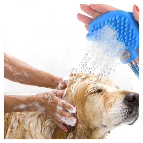 Щетка душ для купания собак Перчатка для мойки животных Перчатка-душ Pet Bathing Tool Щетка душ для купания собак Перчатка для мойки животных Перчатка-душ Pet Bathing Tool