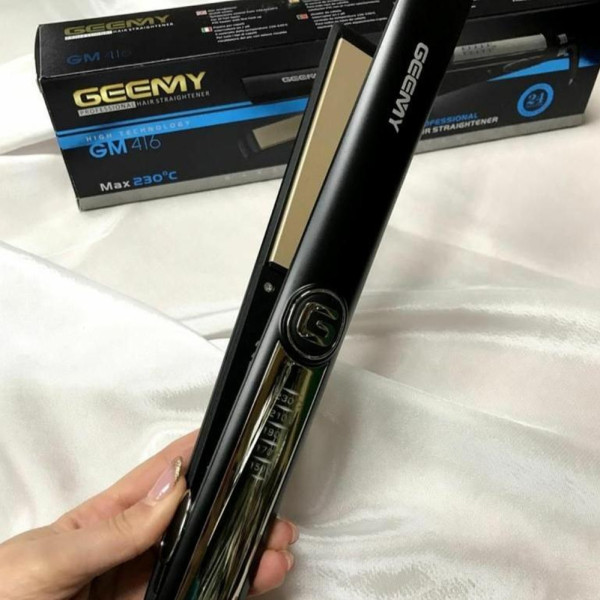 Профессиональная плойка выпрямитель для волос Geemy GM-416 с керамическим покрытием Профессиональная плойка выпрямитель для волос Geemy GM-416 с керамическим покрытием