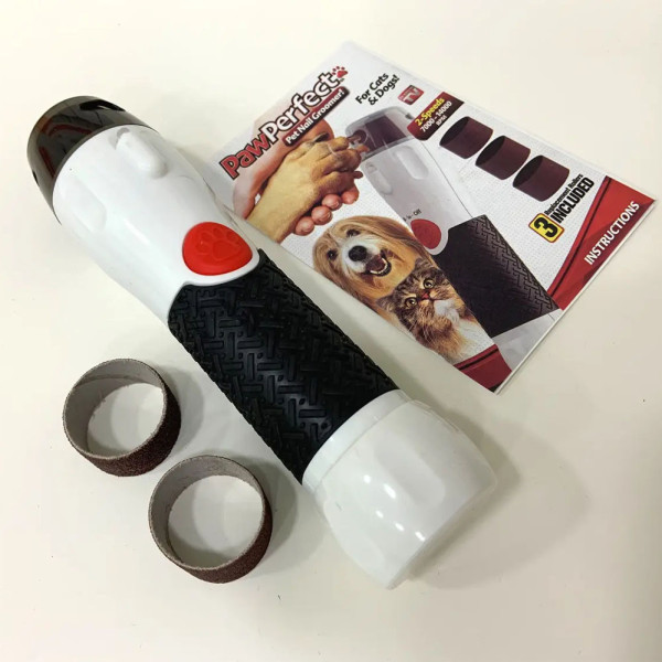 Кусачки для когтей собак и кошек Когтерез Paw Perfect Электрический триммер когтерезка для животных Кусачки для когтей собак и кошек Когтерез Paw Perfect Электрический триммер когтерезка для животных