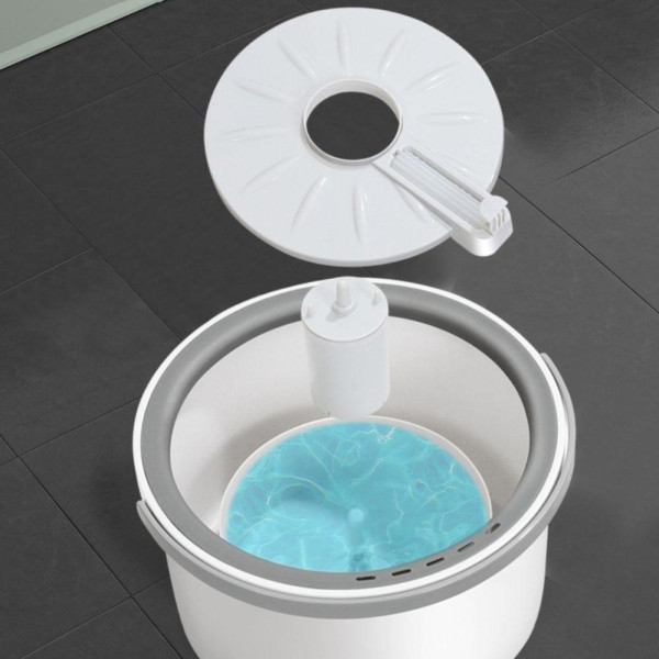 Швабра с ведром Hand free Mop с автоматическим отжимом и полосканием с центрифугой Телескопическая комплект Швабра с ведром Hand free Mop с автоматическим отжимом и полосканием с центрифугой Телескопическая комплект