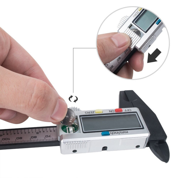 Электронный цифровой штангенциркуль Digital Caliper микромер с LCD ЖК дисплеем 150мм Электронный цифровой штангенциркуль Digital Caliper микромер с LCD ЖК дисплеем 150мм