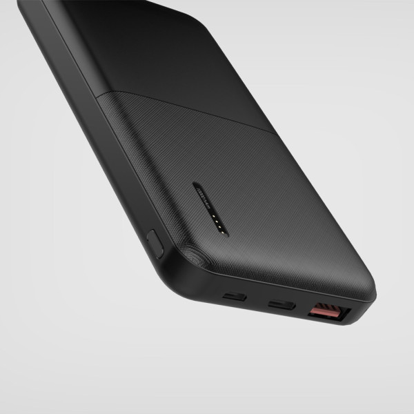 Портативный внешний аккумулятор 10000 mAh Power bank PX166D зарядное устройство повербанк тайп си и юсб