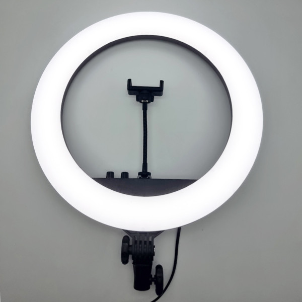 Кольцевая лампа RL-18 II 512 LED со штативом чехлом Кольцевое освещение для съемки набор блогера