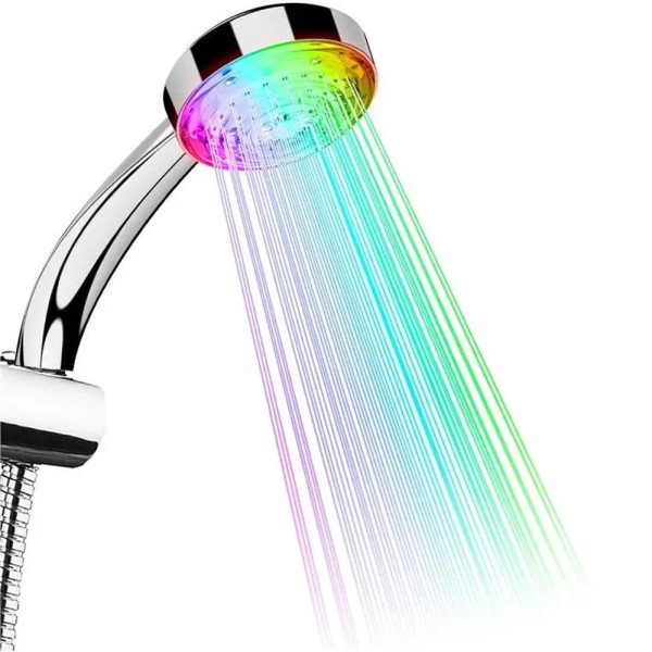 Лейка душевая со светодиодной подсветкой led shower 7 Colors верхний душ ванной комнаты светодиодная насадка Лейка душевая со светодиодной подсветкой led shower 7 Colors верхний душ ванной комнаты светодиодная насадка