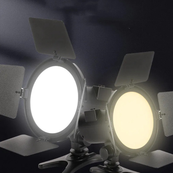 Світлодіодна RGB лампа відеосвітло JSL-216 з пультом LED прожектор для фото та відеозйомки Світлодіодна RGB лампа відеосвітло JSL-216 з пультом LED прожектор для фото та відеозйомки