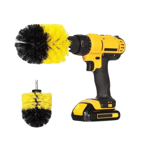 Щетки для чистки и уборки Насадки на дрель шуруповерт набор 3 шт Drill Brush для химчистки авто Щетки для чистки и уборки Насадки на дрель шуруповерт набор 3 шт Drill Brush для химчистки авто