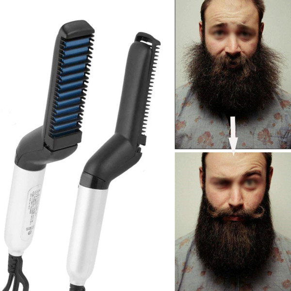 Расческа выравниватель электрическая Modelling Comb For Beaut выпрямитель для бороды и укладки волос Расческа выравниватель электрическая Modelling Comb For Beaut выпрямитель для бороды и укладки волос