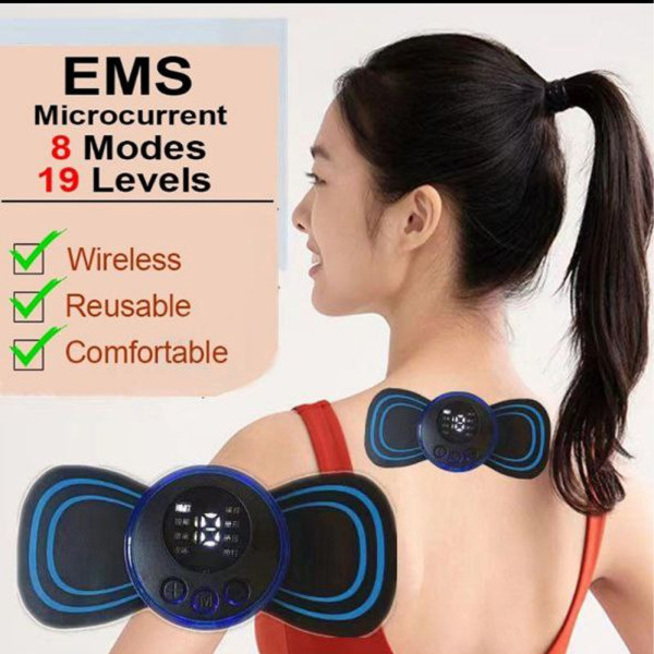 Миостимулятор бабочка импульсный массажер EMS электрические низкочастотные массажные подушечки для тела Миостимулятор бабочка импульсный массажер EMS электрические низкочастотные массажные подушечки для тела